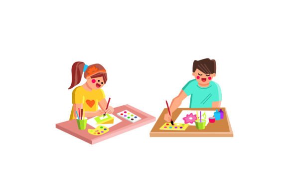 Art Painting Boy Girl Vector: A Guide for Creators