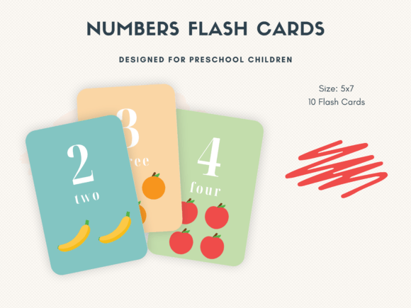 Fun with Numbers: 10 Engaging 5x7 Cards