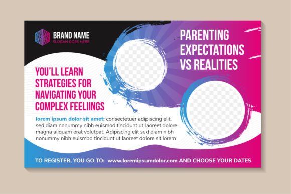 Parenting Expectation Horizontal Banner: Bridging the Gap Between Ideal and Reality