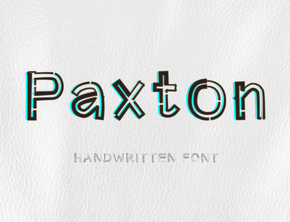 Paxton: A Quirky Display Font for Creative Projects