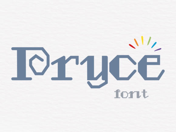 Pryce: A Quirky Display Font for Joyful Designs