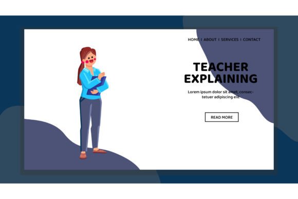 School Teacher Explaining Vector: A Visual Guide for Modern Creators