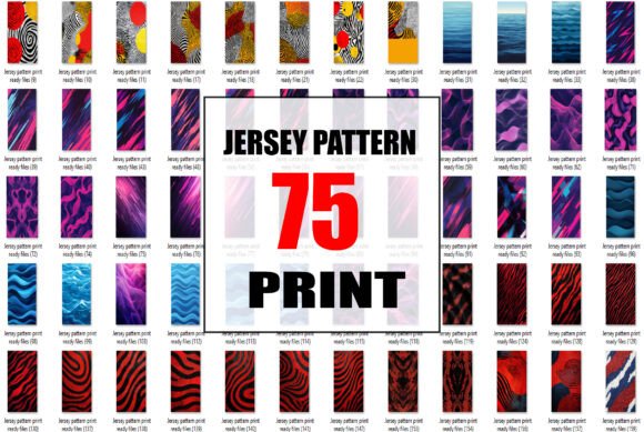 Sporty Jersey Print Designs: Versatile Patterns