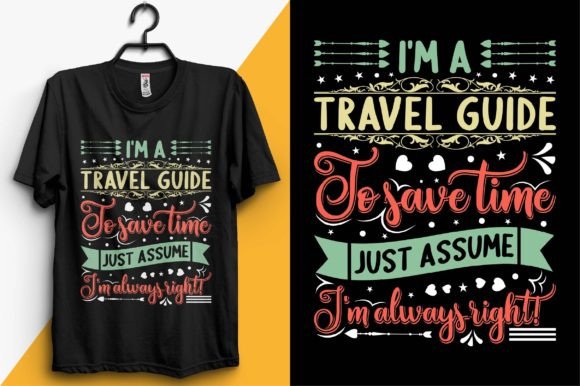 Travel Guide Typography T-Shirt Design: A Professional's Essential Tool