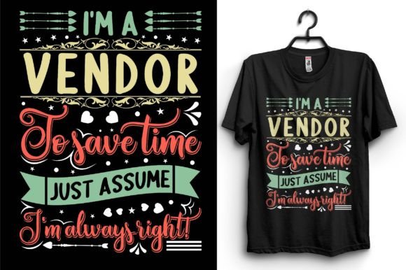 Vendor Typography T-shirt Design: A Comprehensive Guide for Creators